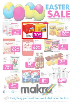 Makro Bloemfontein : Food (2 Apr - 9 Apr 2014), page 1