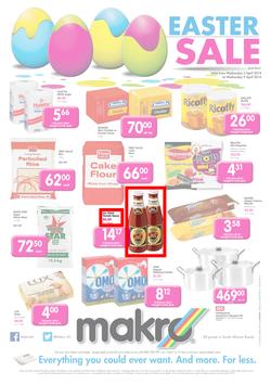 Makro Bloemfontein : Food (2 Apr - 9 Apr 2014), page 1