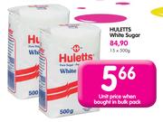Huletts White Sugar-500g Each