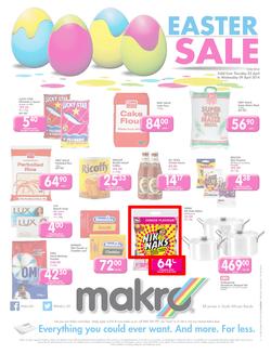 Makro Gauteng : Food (3 Apr - 9 Apr 2014), page 1