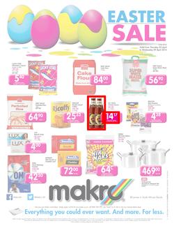 Makro Gauteng : Food (3 Apr - 9 Apr 2014), page 1