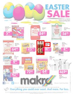Makro Gauteng : Food (3 Apr - 9 Apr 2014), page 1