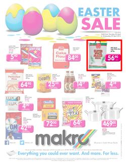 Makro Gauteng : Food (3 Apr - 9 Apr 2014), page 1