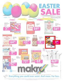 Makro Gauteng : Food (3 Apr - 9 Apr 2014), page 1