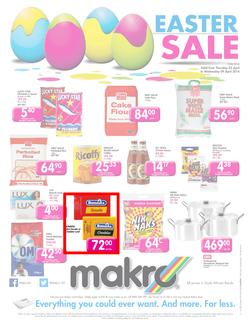 Makro Gauteng : Food (3 Apr - 9 Apr 2014), page 1