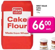 First Value Cake Flour-10kg Each