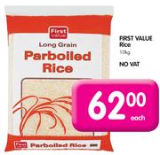 First Value Rice-10kg Each
