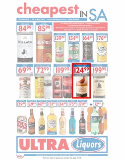 Ultra Liquors (15 May - 20 May), page 1