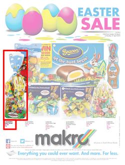 Makro : Easter Confectionery (30 Mar - 21 Apr 2014), page 1