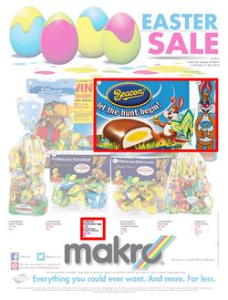 Makro : Easter Confectionery (30 Mar - 21 Apr 2014), page 1