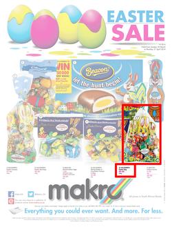 Makro : Easter Confectionery (30 Mar - 21 Apr 2014), page 1