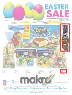 Makro : Easter Confectionery (30 Mar - 21 Apr 2014), page 1