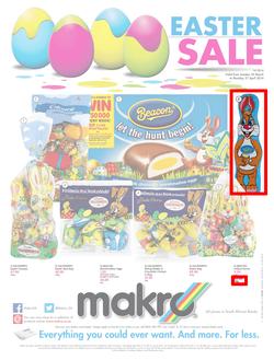 Makro : Easter Confectionery (30 Mar - 21 Apr 2014), page 1