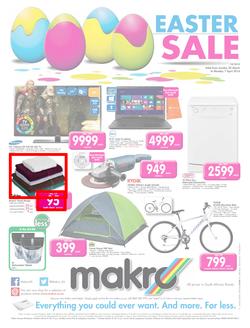 Makro : Easter Sale (30 Mar - 7 Apr 2014), page 1