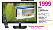 LG LED Monitor-24"(M2431D)
