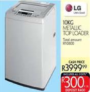 LG Metallic Top Loader-10kg