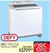 Defy Twin Tub-13kg