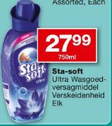 Sta-Soft Ultra Wasgoedversagmiddel Verskeidenheid-750ml Elk