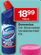 Domestos Dik Bleikmiddel Verskeidenheid-750ml Elk