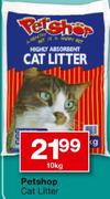 Petshop Cat Litter-10Kg