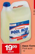 Aqua Cure Pool Acid-5L Each