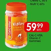 Cal-C-Vita Vitamin C Gummies-60's