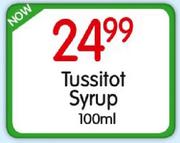 Tussitot Syrup - 100ml