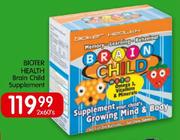 Bioter Health Brain Child Supplement-2 x 60's 