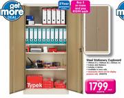 Steel Stationery Cupboard-Each