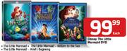 Disney The Little Mermaid DVD-Each