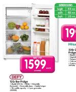 Defy 120L Bar Fridge(DFS135)-Each