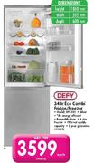 Defy 340L Eco Combi Fridge/Freezer(DFC395)-Each