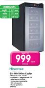 Hisense 35L Mini Wine Cooler(SC-35A)-Each