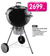 Weber 57cm One Touch Gold Kettle Braai-Each