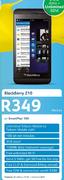 Blackberry Z10-On Smart Plan 100