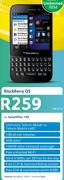 Blackberry Q5-On Smart Plan 100