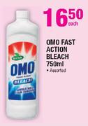 Omo Fast Action Bleach Assorted-750ml Each