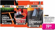 Garden Master Organic Lawn Dressing, Potting Soil Or Compost-Each