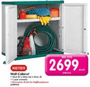 Keter Wall Cabinet-Each