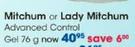 Mitchum Or Lady Mitchum Advanced Control Gel-76g Each