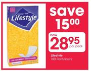 Lifestyle 100 Pantyliners-Per Pack