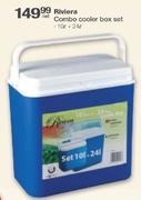 Riviera Combo Cooler Box Set 10L+24L-Per Set