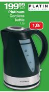 Platinum Cordless Kettle-1.8L Each
