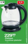 Platinum Koordlose Glasketel-1.7L Elk