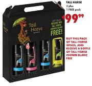 Tall Horse 3 Plus 1 Free Pack
