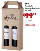 Spier Merlot Plus Cabemet Sauvignon Gift Pack-2x750Ml