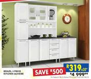 Brazil 3 Piece Kitchen Scheme