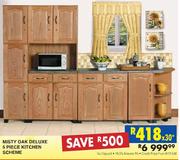 Misty Oak Deluxe 5 Piece Kitchen Scheme