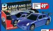 Bump And Go Battery-Operated Car