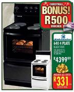 Kelvinator 640 4 Plate Black Stove